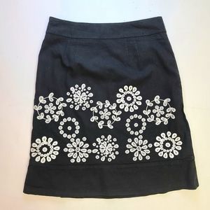 Ann Taylor Whimsical Embroidered Skirt!
